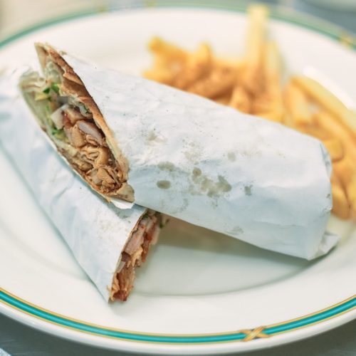 CHICKEN SHAWARMA WRAP